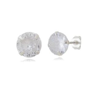 Brinco Zircônia Cristal