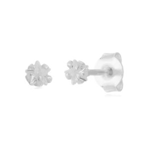 Brinco Zircônia Cristal