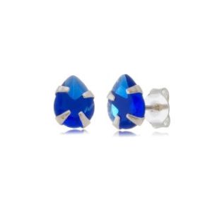 Brinco Gota Azul