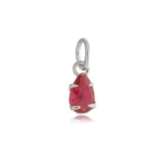 Pingente Gota Vermelho