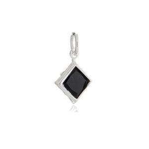 Pingente Quadrado Preto